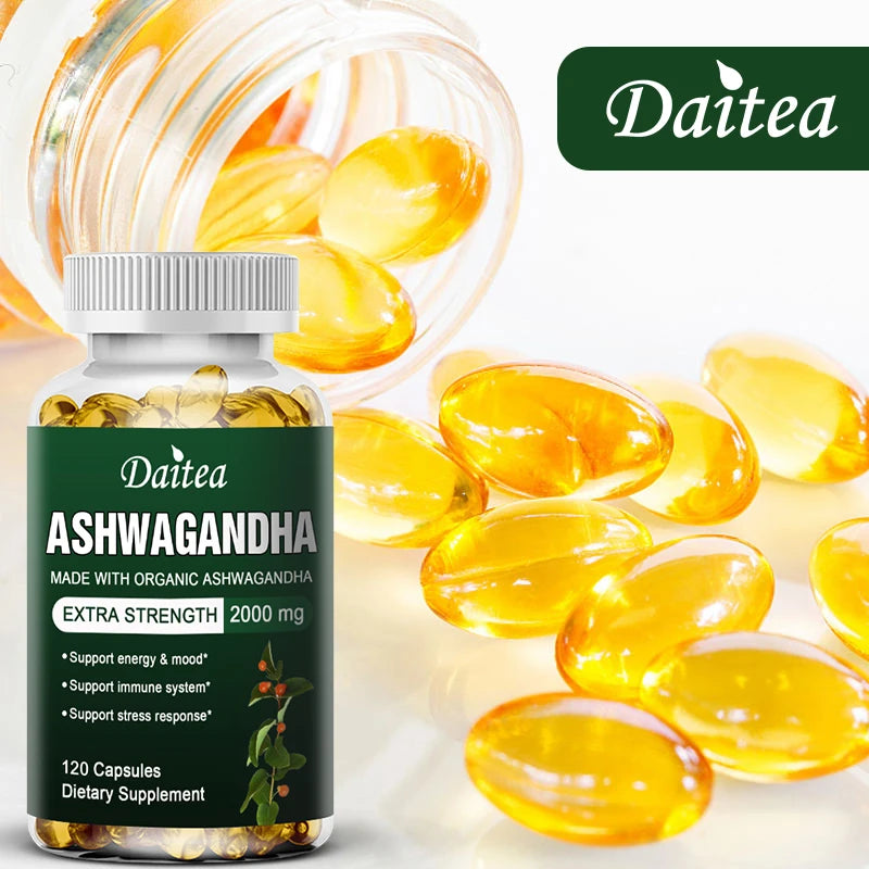 Ashwagandha Bio 2000mg — Soutien Stress et Vitalité