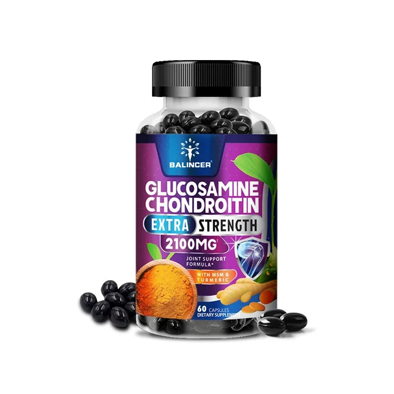 Formule Articulaire Triple Force — Glucosamine, Chondroïtine, MSM & Curcuma