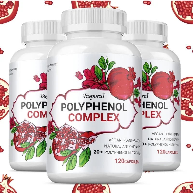Polyphénols — Antioxydant Puissant, Soutien Digestif et Immunitaire