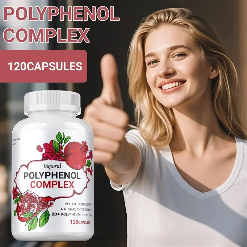 Polyphénols — Antioxydant Puissant, Soutien Digestif et Immunitaire