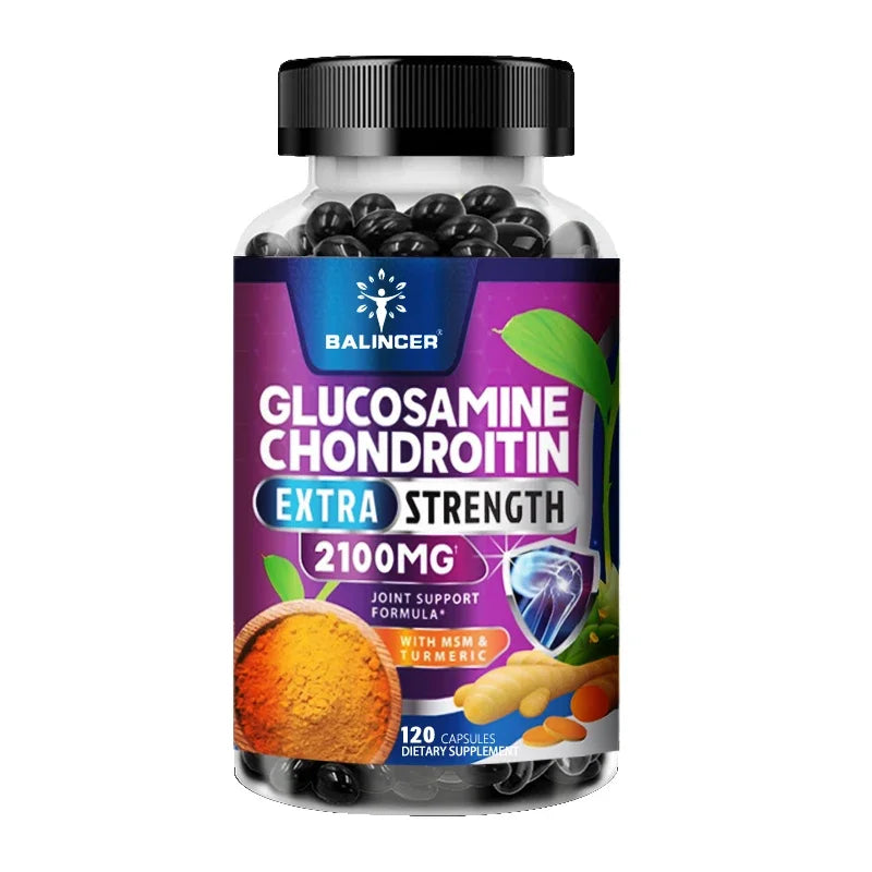 Formule Articulaire Triple Force — Glucosamine, Chondroïtine, MSM & Curcuma