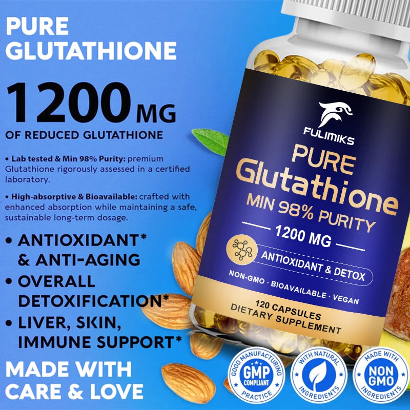 Glutathion Pur — Antioxydant, Détox & Soutien Immunitaire