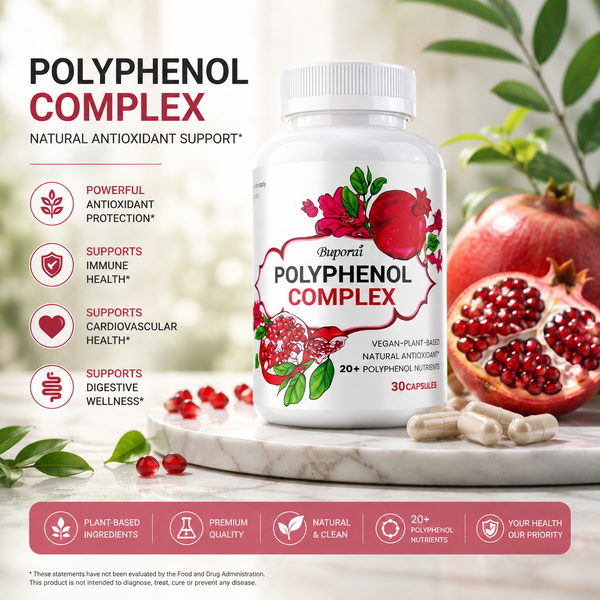 Polyphenols — Powerful Antioxidant, Digestive & Immune Support