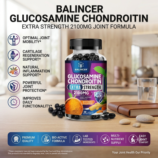 Triple Strength Joint Formula — Glucosamine, Chondroitin, MSM & Turmeric